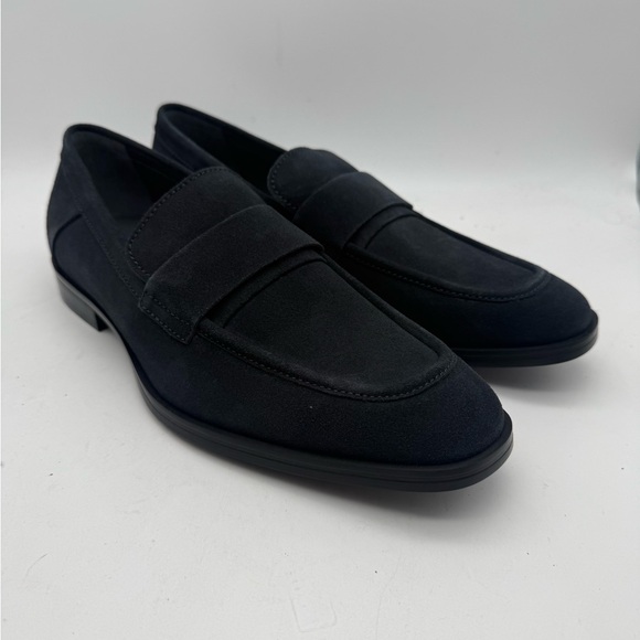 BRAND NEW Calvin Klein Kasper Men\'s Gray Suede Leather Loafers Shoes Size 10 M main image 7